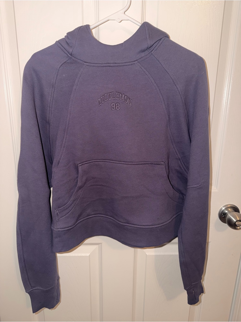 lululemon athletica Lavender Pullover Hoodie with Kangaroo Pocket